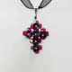Small Cross - Trisha-Black Organza - 2